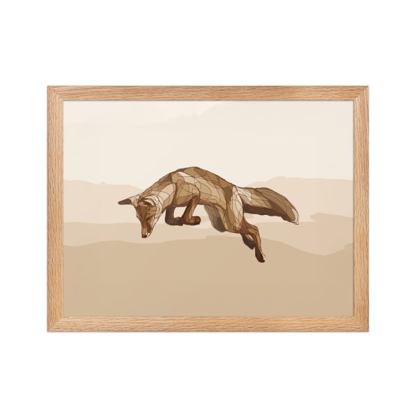 Framed matte paper poster; El zorrico de Farlete - Image 2