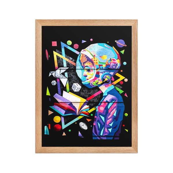 Framed matte paper poster: Knowledge oddity - Image 2
