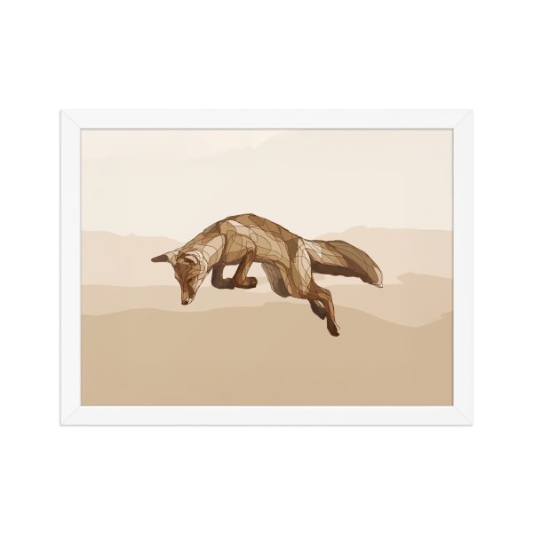 Framed matte paper poster; El zorrico de Farlete - Image 3