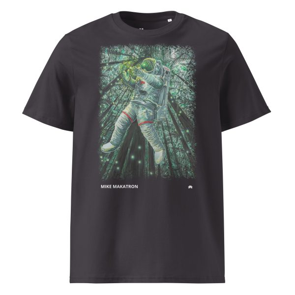 Unisex organic cotton t-shirt: Astronaut - Image 4