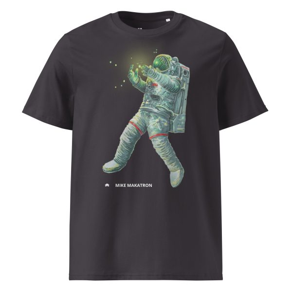 Unisex organic cotton t-shirt: Astronaut - Image 4
