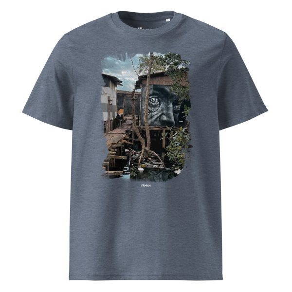 Unisex organic cotton t-shirt: Palafitas - Image 6