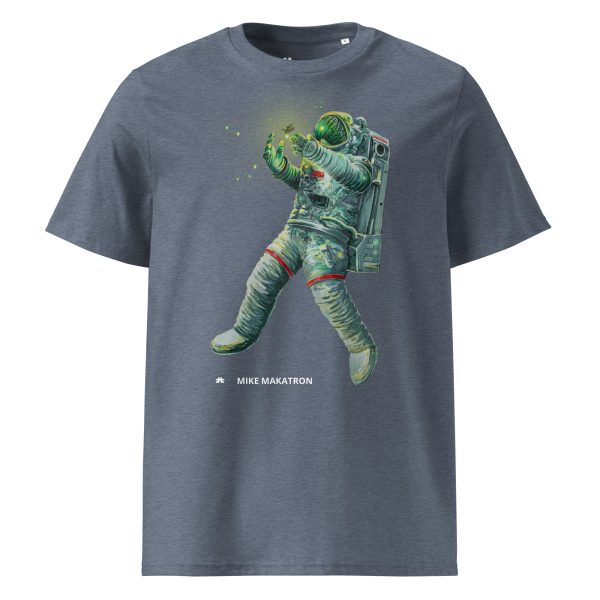 Unisex organic cotton t-shirt: Astronaut - Image 7