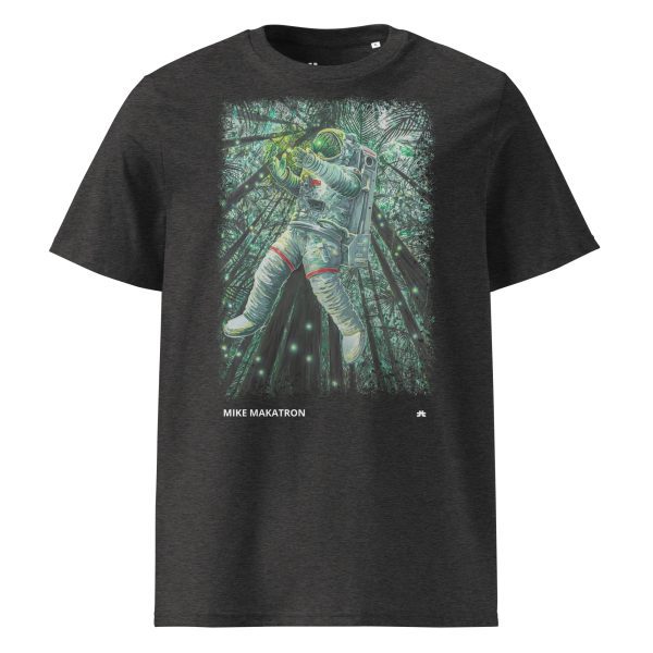Unisex organic cotton t-shirt: Astronaut - Image 3