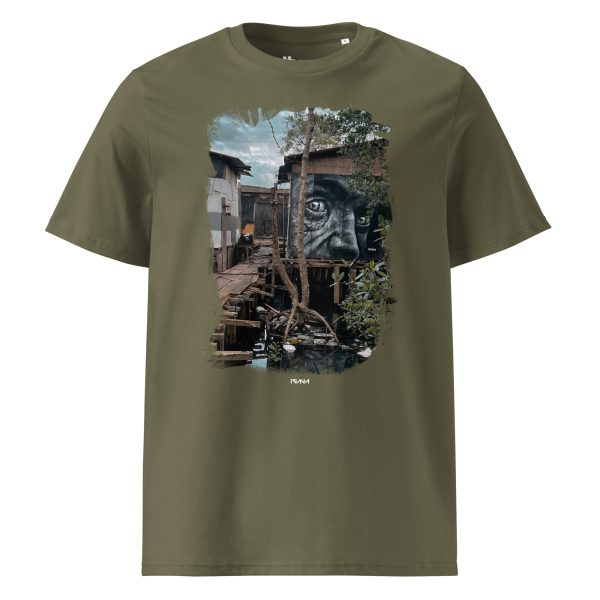 Unisex organic cotton t-shirt: Palafitas - Image 5