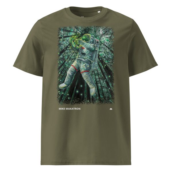 Unisex organic cotton t-shirt: Astronaut - Image 6