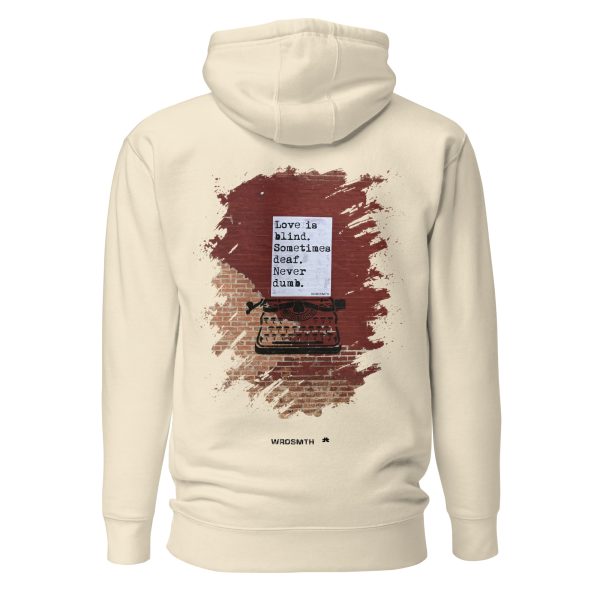 Unisex Hoodie: blind • deaf • undumb - Image 7
