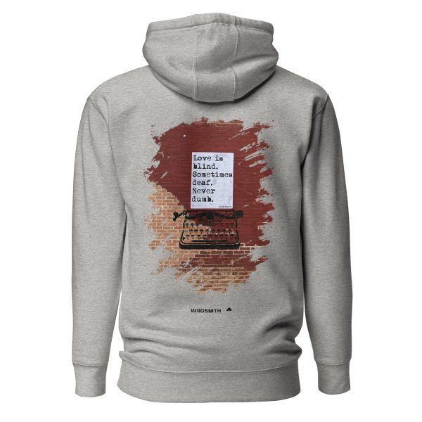 Unisex Hoodie: blind • deaf • undumb - Image 3