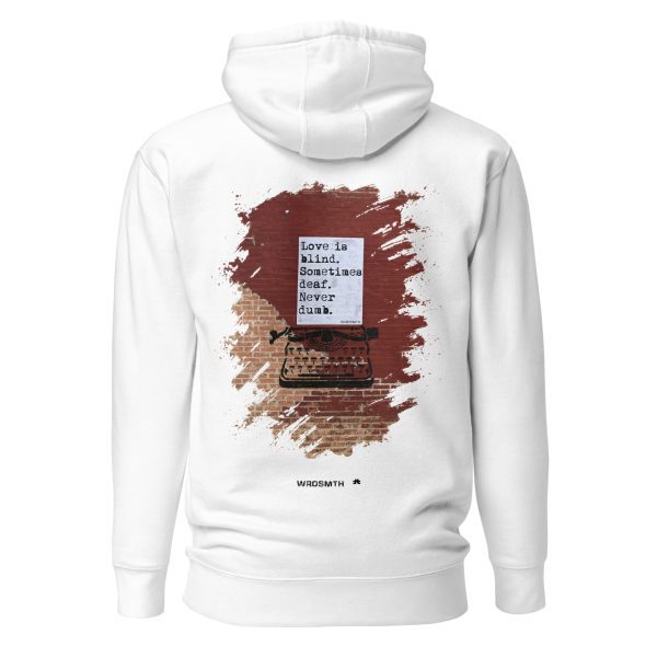 Unisex Hoodie: blind • deaf • undumb