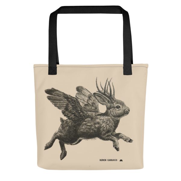 Tote bag: Jackalope Forest - Image 2