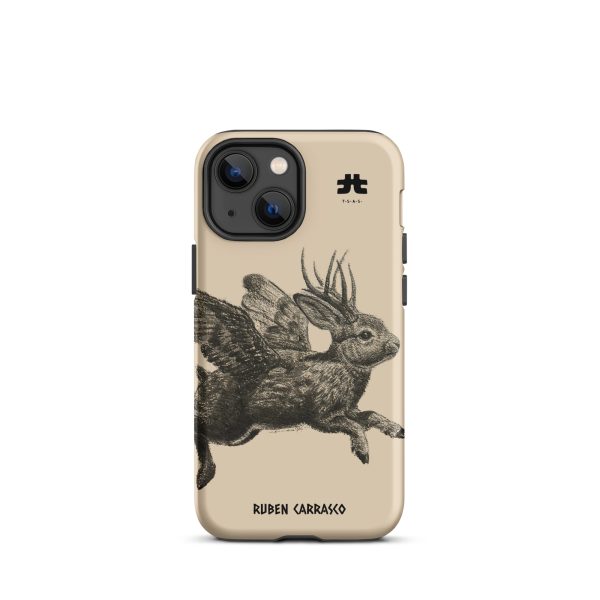 Tough Case for iPhone®: Jackalope Forest - Image 2