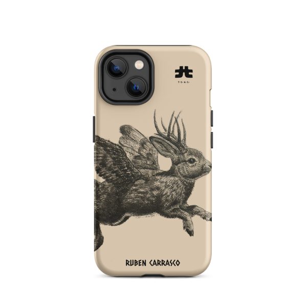 Tough Case for iPhone®: Jackalope Forest - Image 5