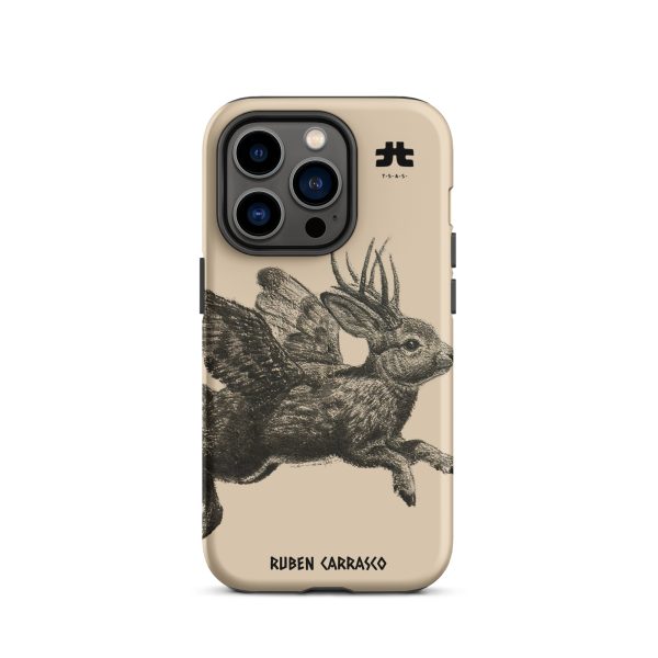 Tough Case for iPhone®: Jackalope Forest - Image 7