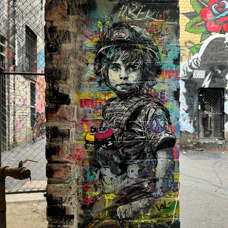 Peace Soldier - Melbourne, Australia