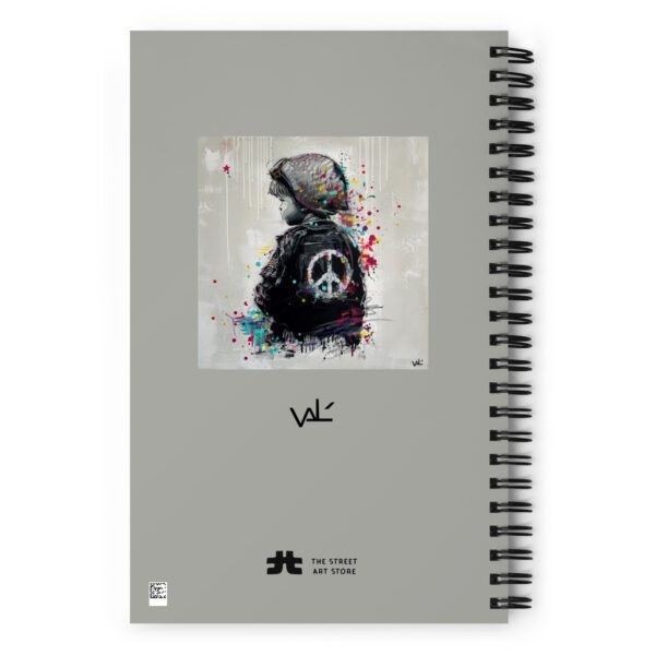 Spiral notebook: Soldat de la Paix - Image 2