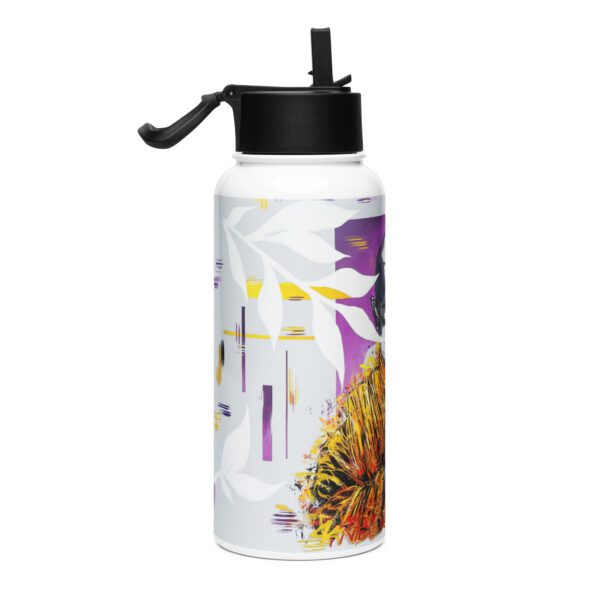 Stainless steel water bottle with a straw lid: Zen - Image 2