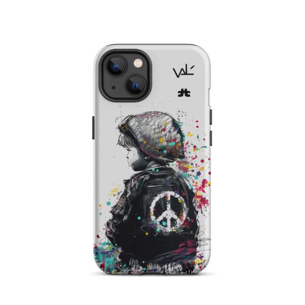 Tough Case for iPhone®: Soldat de la Paix - Image 3