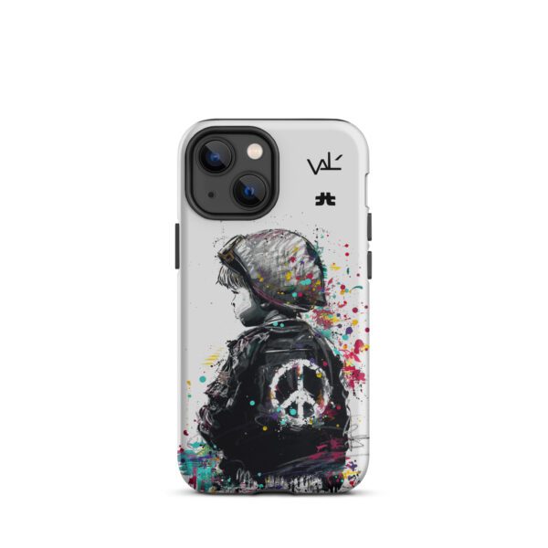 Tough Case for iPhone®: Soldat de la Paix - Image 2