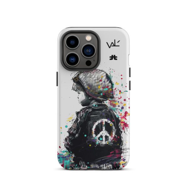 Tough Case for iPhone®: Soldat de la Paix - Image 4
