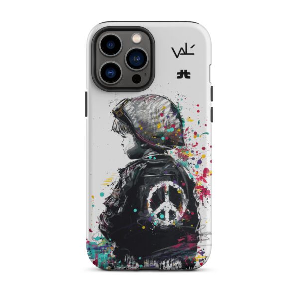 Tough Case for iPhone®: Soldat de la Paix - Image 5