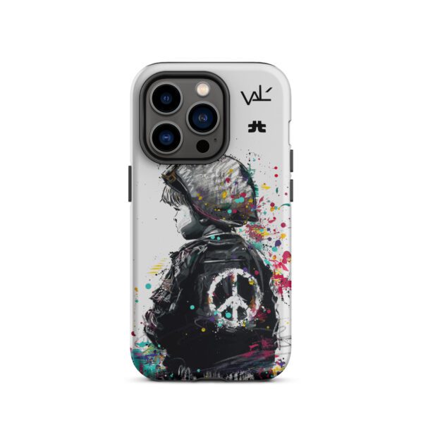 Tough Case for iPhone®: Soldat de la Paix - Image 8
