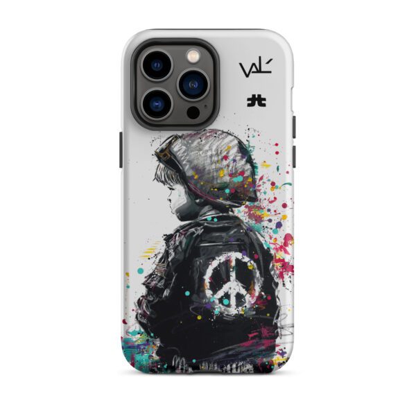 Tough Case for iPhone®: Soldat de la Paix - Image 9
