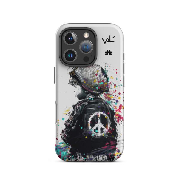 Tough Case for iPhone®: Soldat de la Paix