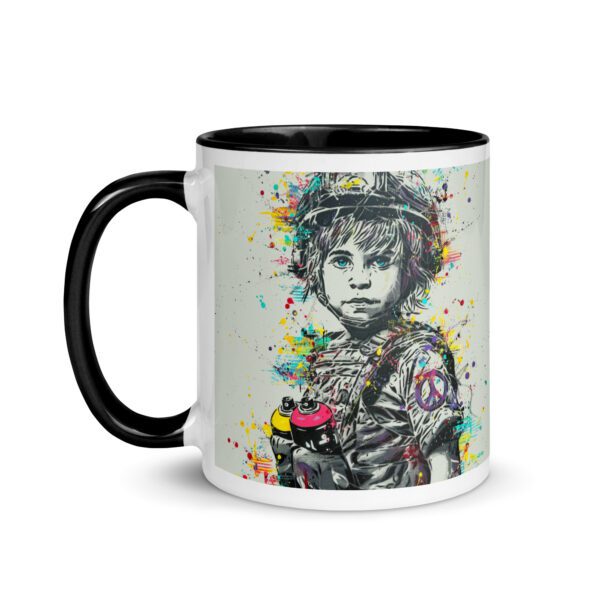 Mug with Color Inside: Soldat de la Couleur l