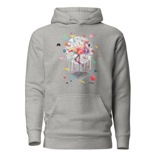 Unisex Hoodie: Pink flamingo