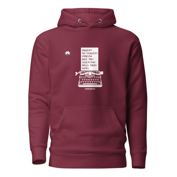 Unisex Hoodie: Aspire to inspire - Image 3