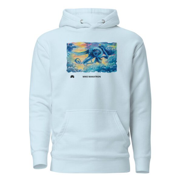 Unisex Hoodie: Octopus Clouds