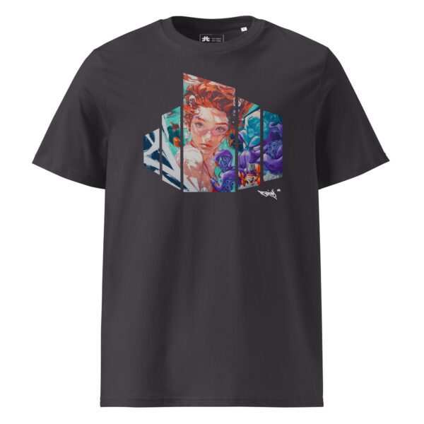 Unisex organic ribbed neck t-shirt: Under the Sea - Image 3