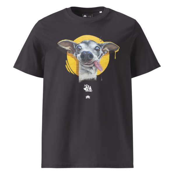 Unisex organic ribbed neck t-shirt: Tongue Out Tuesday