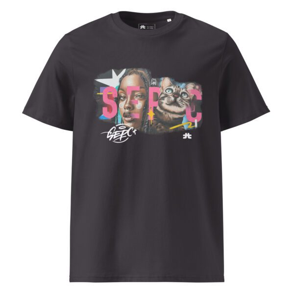Unisex organic ribbed neck t-shirt: SEPC - Image 2