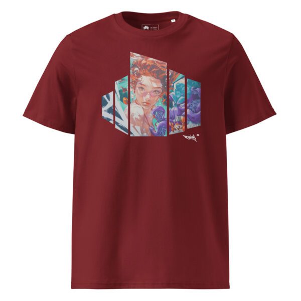 Unisex organic ribbed neck t-shirt: Under the Sea - Image 2