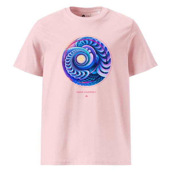 Unisex organic ribbed neck t-shirt: Chentelham Mural