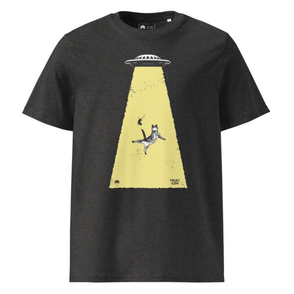 Unisex organic ribbed neck t-shirt : The Invasion