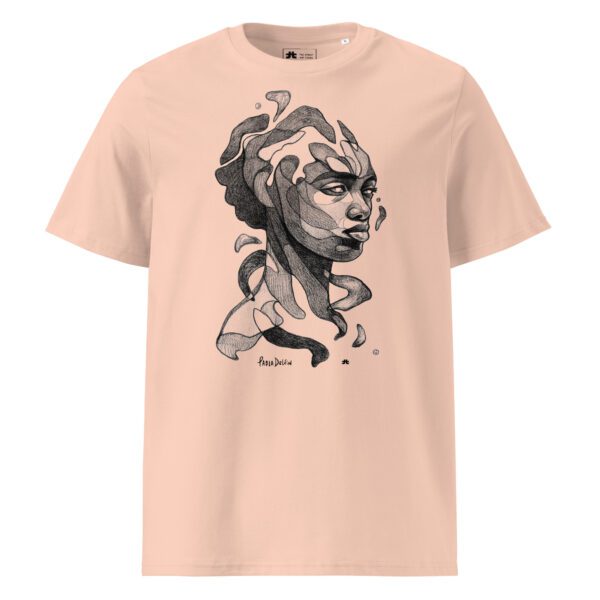 Unisex organic ribbed neck t-shirt: Fragmentos