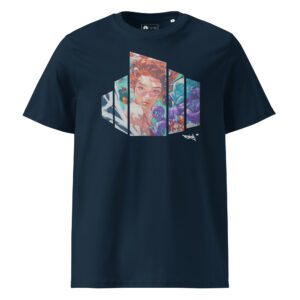 Unisex organic ribbed neck t-shirt: Under the Sea