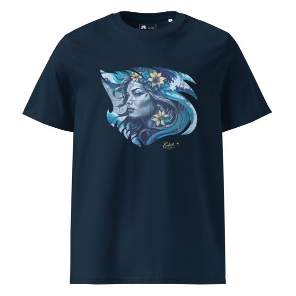Unisex organic ribbed neck t-shirt: EIMANJÁ