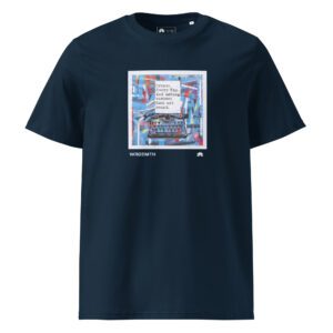 Unisex organic ribbed neck t-shirt : Create