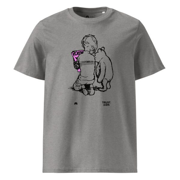 Unisex organic ribbed neck t-shirt : Honeypot - Image 4