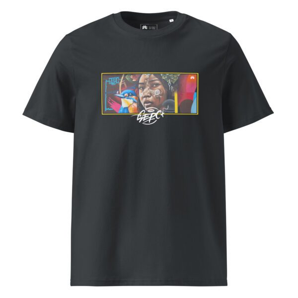 Unisex organic ribbed neck t-shirt: Innata - Image 2