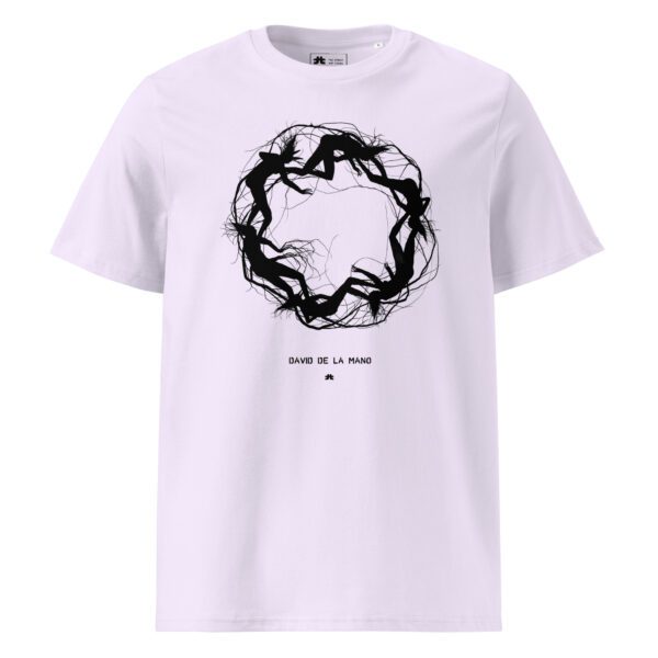 Unisex organic ribbed neck t-shirt: Constellation - Image 2