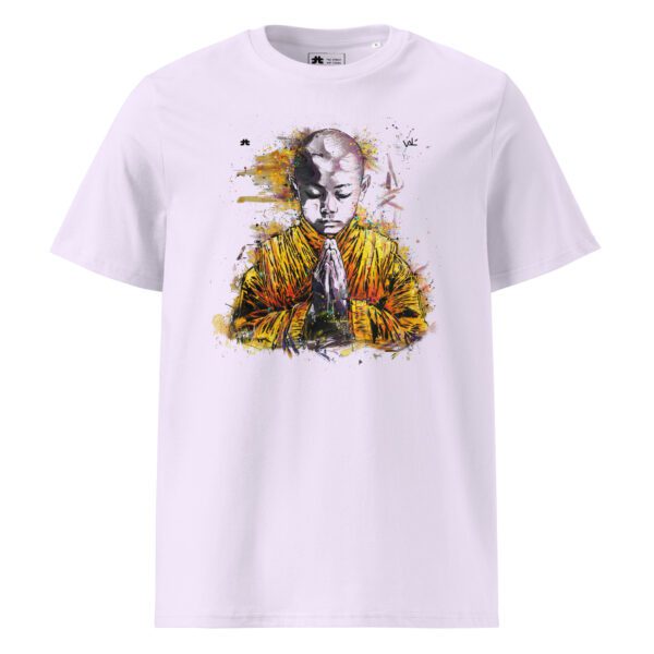 Unisex organic ribbed neck t-shirt: Zen - Image 2