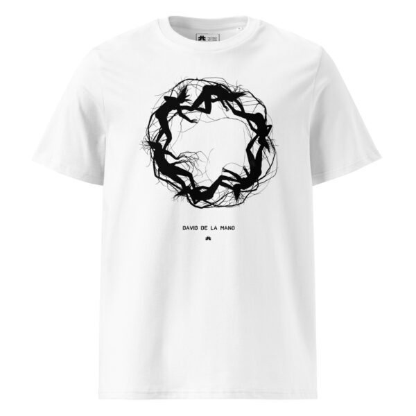 Unisex organic ribbed neck t-shirt: Constellation - Image 3