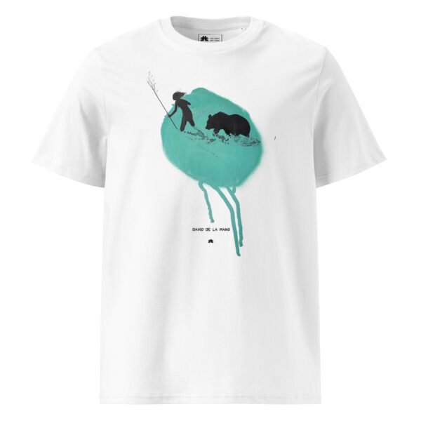 Unisex organic ribbed neck t-shirt: Survival - Image 2