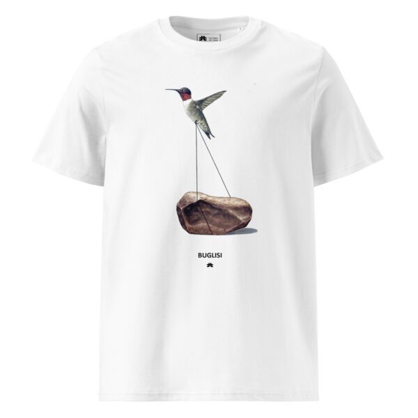 Unisex organic ribbed neck t-shirt: Fides - Image 2