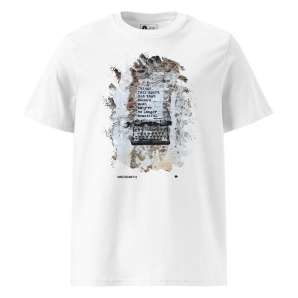 Unisex organic ribbed neck t-shirt: Beautifall - Image 2
