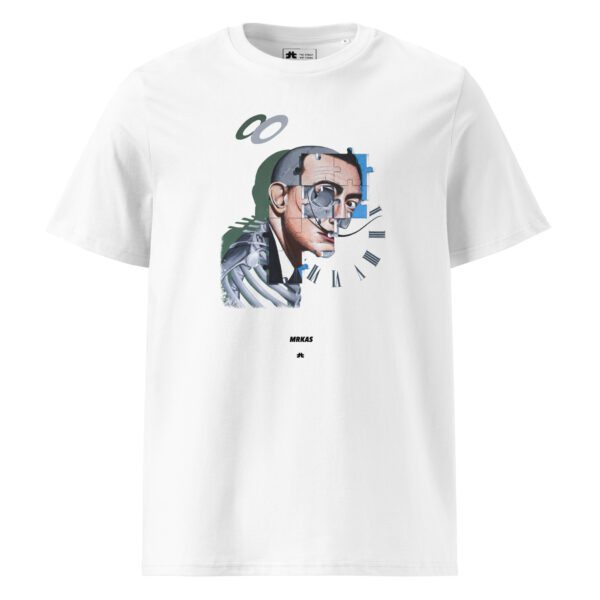 Unisex organic ribbed neck t-shirt: Dalí